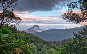 阿雷纳尔火山，蒙泰韦尔德，哥斯达黎加 