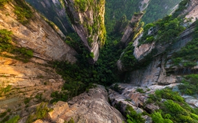 哈利路亚山，张家界国家森林公园，中国 