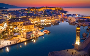 威尼斯旧港，克里特岛，希腊 