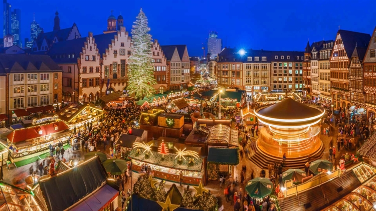 德国 ，法兰克福圣诞集市