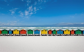 南非 ，在梅森堡的海滩小屋
