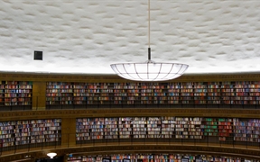 瑞典斯德哥尔摩 ，斯德哥尔摩公共图书馆