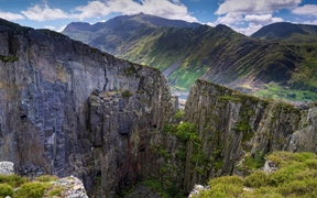 斯诺登山与兰贝里斯山口，英国史诺多尼亚国家公园 