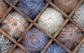 羊毛和马海毛纱线 