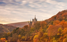 科奇城堡，Tongwynlais，卡迪夫，威尔士，英国，欧洲 