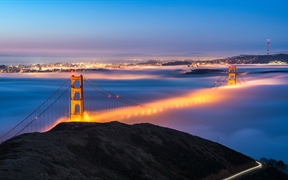 金门大桥，旧金山，加利福尼亚州，美国 